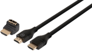 BlueBuilt HDMI Cable 4K 120Hz / 8K 60Hz Nylon 3m + 90° Adapter