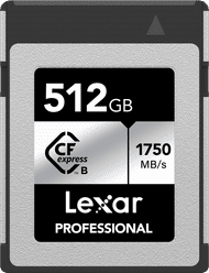 Lexar Professional SILVER 512 Go CFexpress Type B