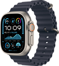 Apple Watch Ultra 2 4G 49mm Zilver Ocean Band Blauw