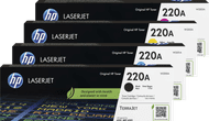 HP 220A LaserJet Toner Combo Pack