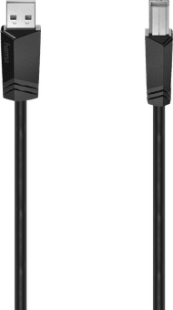 Hama USB-A to USB-C Cable 1.5m Plastic Black