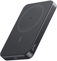 Anker MagGo Slim Wireless Power Bank with MagSafe and Qi2 10,000mAh with Fast Charging Black