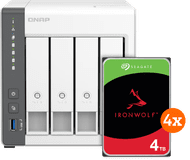 QNAP TS-433-4G + Seagate Ironwolf 16TB (4x4TB)