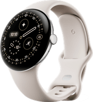 Google Pixel Watch 4 Zilver/Crème 45 mm