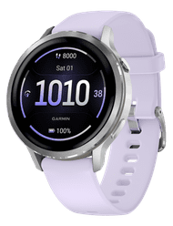 Garmin Venu 4 Argent/Mauve 41 mm