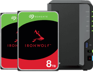 Synology DS225+ + Seagate IronWolf 8TB Duo Pack