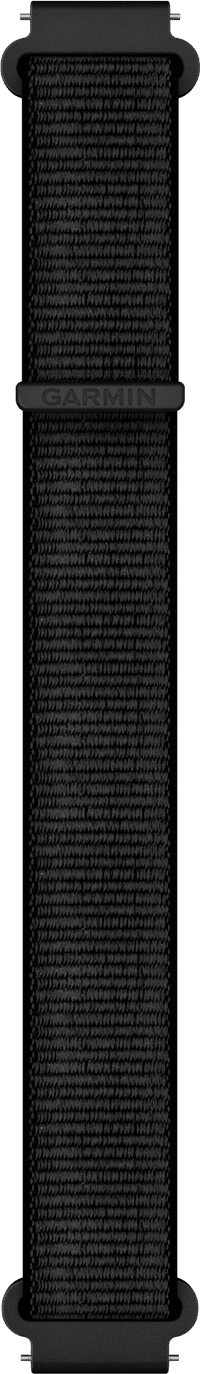 Garmin Nylon Bandje Zwart 18mm