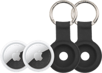 Apple AirTag 2 (2-Pack) + 2 x Bluebuilt Apple AirTag Sleutelhanger