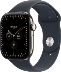 Apple Watch Series 12 Cellular 46mm Titanium Natural Sport Band S/M