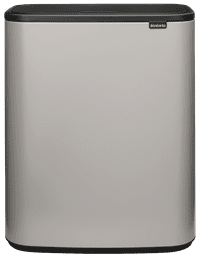 Brabantia Bo Touch Bin 60 Liter Soft Grey