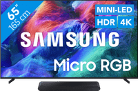 Samsung Micro RGB 65" R85H (2026) + Samsung HW-S60D Zwart (2024)