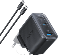 Anker Nano Oplader met 3 Usb Poorten 70W Zwart