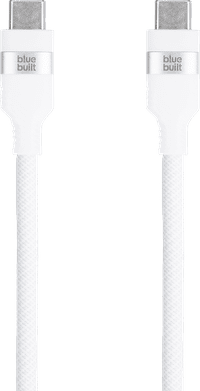 BlueBuilt USB-C Cable 240W 2m Nylon White