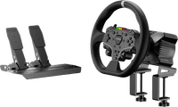Moza R3 Pack Volant de Course + Pédales pour PC