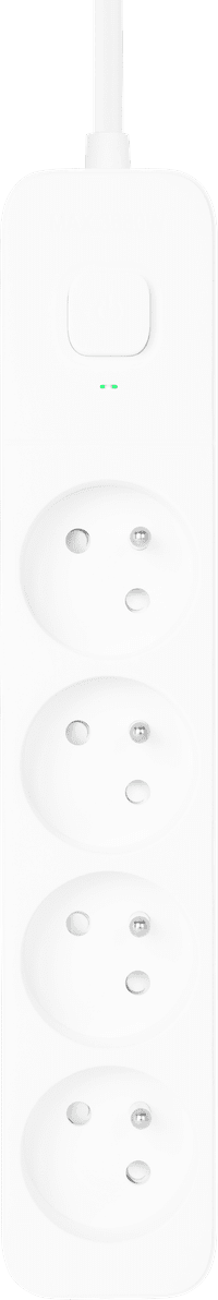 BlueBuilt Stekkerdoos 4-voudig 3 meter Wit