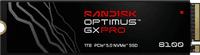 SANDISK Optimus GX PRO 8100 1TB PCIe 5.0 NVMe SSD