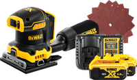 DeWalt DCW200NT-XJ 5,0 Ah Accu (2x) Compleet Pakket