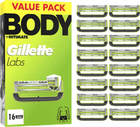 GilletteLabs Body Navulmesjes (16 stuks)