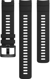 Polar Street X Bracelet en Silicone Noir 22 mm S/L