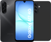 Samsung Galaxy A17 128GB Black 4G + BlueBuilt Back Cover Black