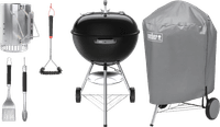 Weber Original Kettle 57 cm Zwart Starterspakket
