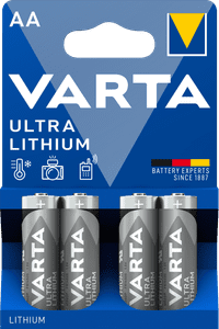 Varta Ultra Lithium AA Blister 4 Pièces