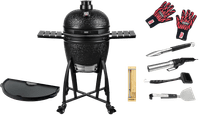 Grill Guru Prime Satin Black Large Pack Master