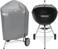 Weber Original Kettle 57 cm Zwart + Weber Hoes 57 cm