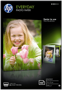 HP Everyday Glossy Fotopapier 100 Vel (10 x 15)