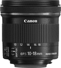 Canon EF-S 10-18mm f/4.5-5.6 IS STM