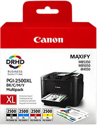 Canon PGI-2500XL Cartridges Combo Pack