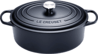 Le Creuset Signature Oval Dutch Oven 27cm Matte Black