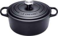 Le Creuset Signature Ronde Stoofpan 26 cm Mat Zwart