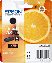 Epson 33XL Cartridge Zwart