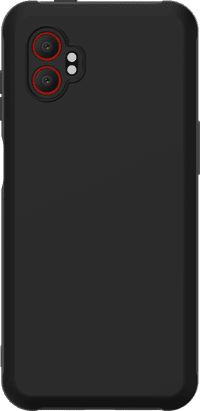 Just in Case Soft Design Samsung Galaxy Xcover7 Pro Back Cover Zwart