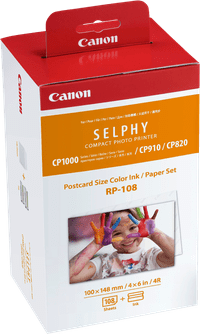 Canon RP-108 Cassette d'Encre / Set de Papier 108 Feuilles