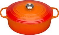 Le Creuset Oval Casserole 27 cm Orange-red