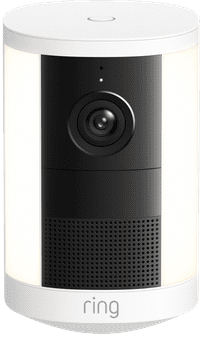 Ring Spotlight Camera 2e Generatie Batterij Wit