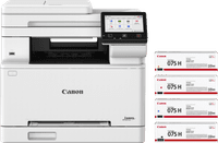 Canon i-SENSYS MF664 CDW + 1 Set de Toners XL Supplémentaires