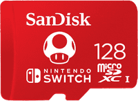 SanDisk MicroSDXC Extreme Gaming 128GB Toad (Nintendo Licensed)