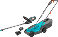 Gardena PowerMax 30/18V P4A Solo + Gardena EasyCut 45/18V + Bosch Kit de Démarrage 18 V 4,0 Ah