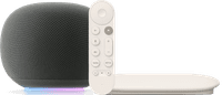 Google Home Speaker Grijs + Google TV Streamer 4K
