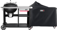 Weber Performer Premium + Weber Hoes voor performer premium en smart deluxe