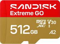 SANDISK Extreme GO microSDXC 512GB 240MB/s