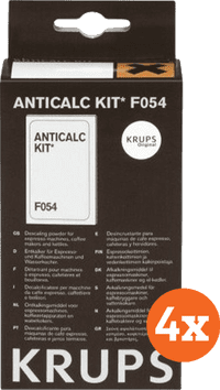 Krups Descaling set F054 4 units