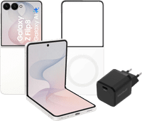 Samsung Galaxy Z Flip 8 256 Go Blanc 5G + Pack d'Accessoires