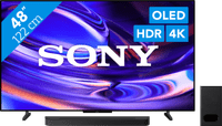 Sony Bravia 6 48" OLED (2026) + Sony Bravia Theatre Bar 6 Zwart