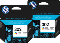 HP 302 Cartridges Color Duo Pack