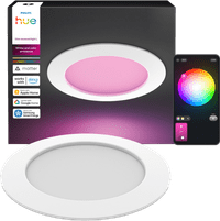 Philips Hue Recessed Spot Light Slim - White and Color 170mm - White