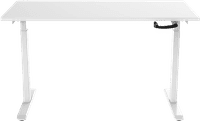 Euroseats Bureau Assis-Debout Manivelle 120 x 80 Blanc/Blanc